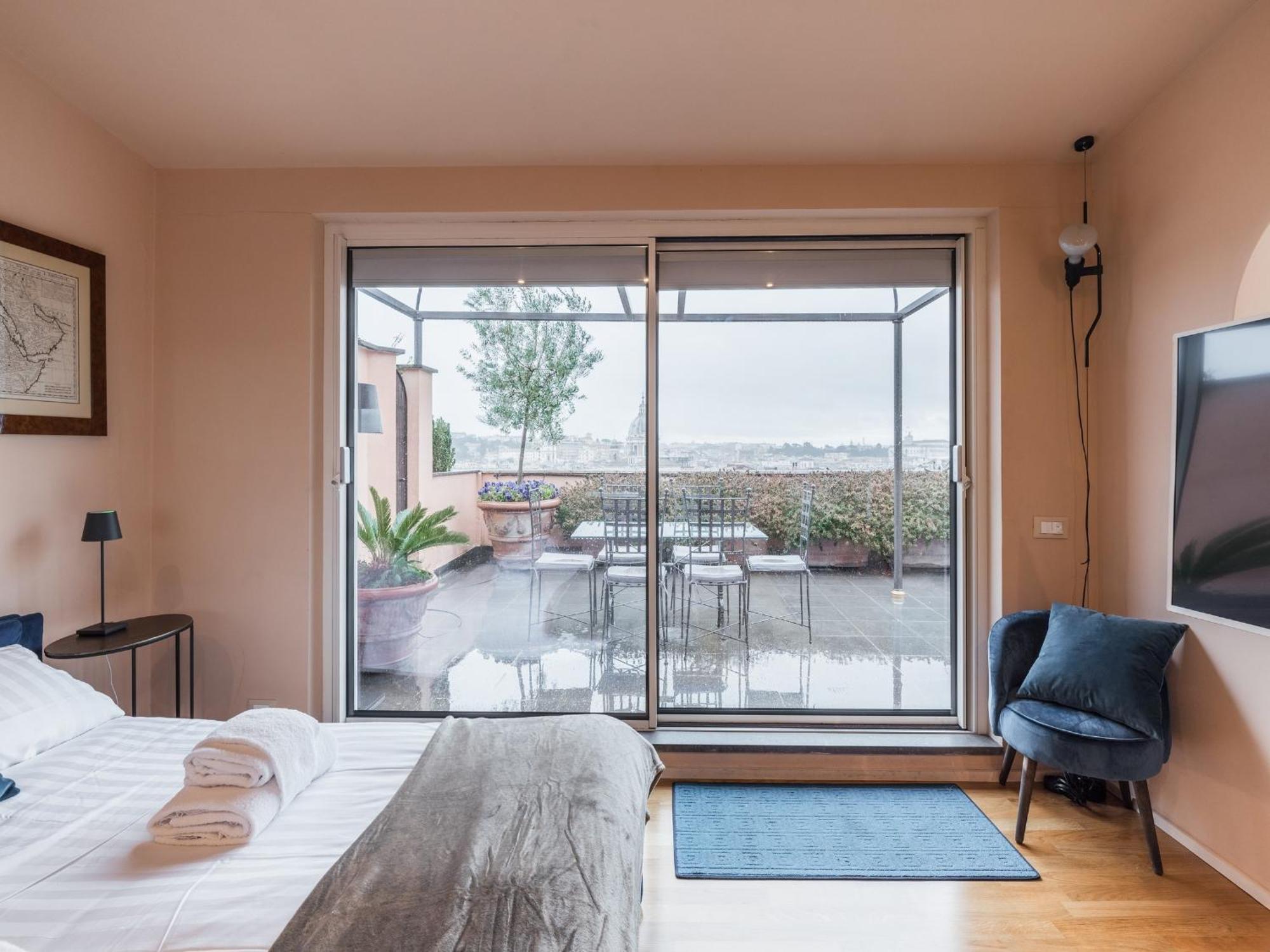The Best Rent - Spacious Apartment With Terraces With Panoramic View Of Рим Экстерьер фото