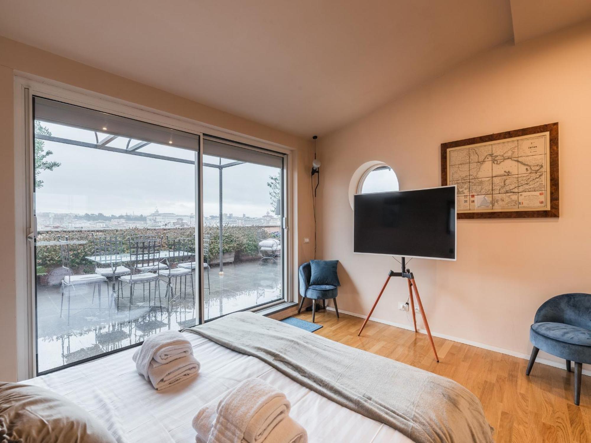 The Best Rent - Spacious Apartment With Terraces With Panoramic View Of Рим Экстерьер фото